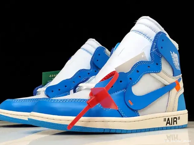 Rep LUCY 1 Air Off-White UNC AQ0818-148 Blue Powder Jordan 0526